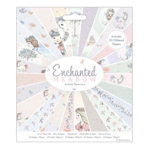 Dekoračné papiere Enchanted Meadow / 50 listov