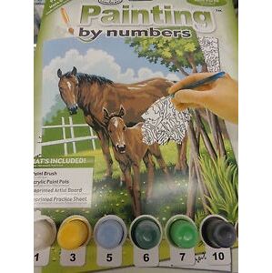 Kreatívny set na maľovanie - Kôň a žriebätko