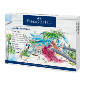 Akvarelové farbičky Goldfaber aqua Faber-Castell gift set