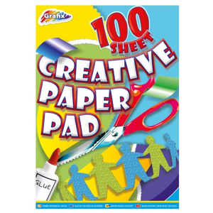 Farebné papiere Grafix 21x30 cm – 100 listový blok