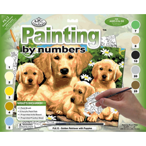 Kreatívny set na maľovanie A3 - psíky